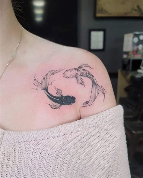 2 koi tattoo|two koi fish tattoo meaning.